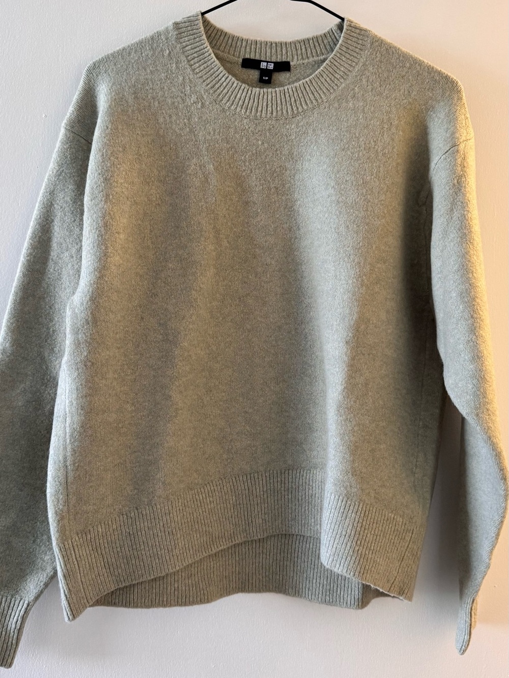 UNIQLO Light Sage Crewneck Sweater